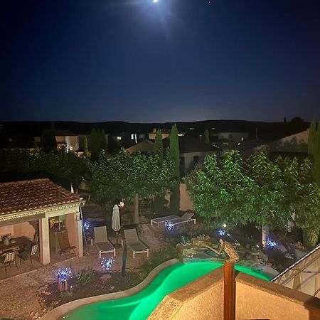 Au Ciel Etoile Bed & Breakfast Castillon du Gard Bagian luar foto