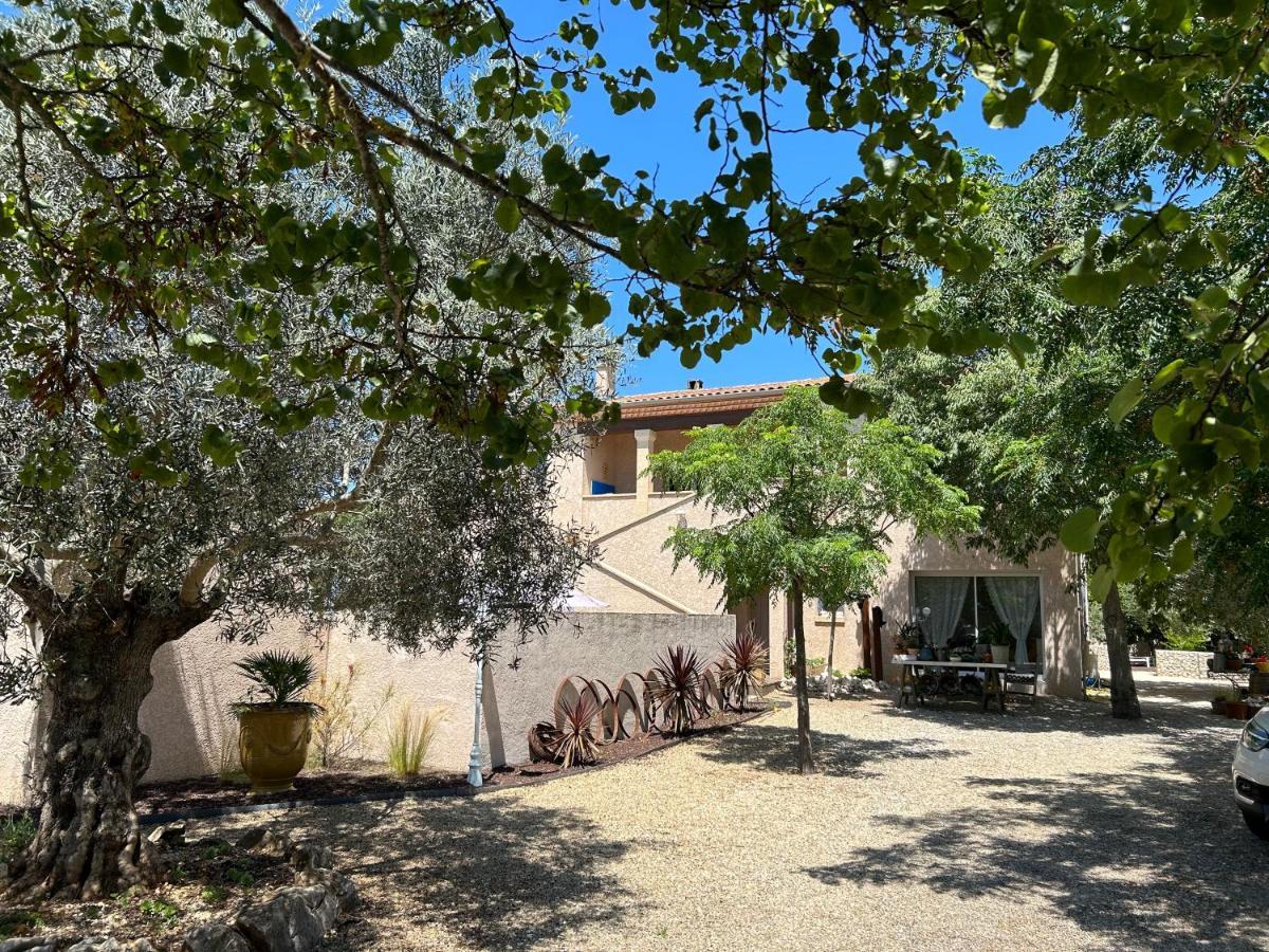 Au Ciel Etoile Bed & Breakfast Castillon du Gard Bagian luar foto